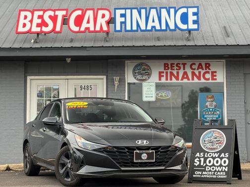 Gray 2023 Hyundai ELANTRA SEL