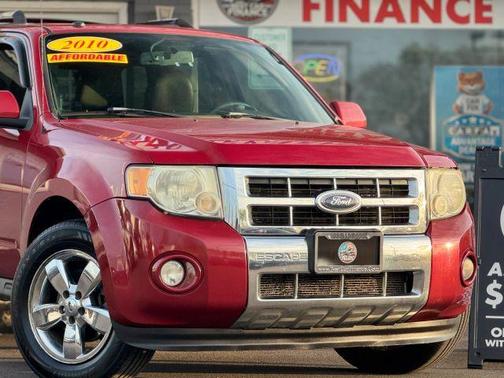 Red 2010 Ford Escape Limited