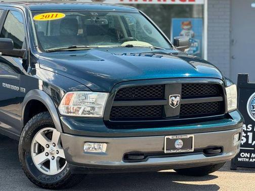 Green 2011 Dodge Ram 1500 SLT 5 1/2 FT