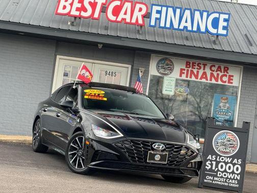 Black 2020 Hyundai SONATA SEL Plus