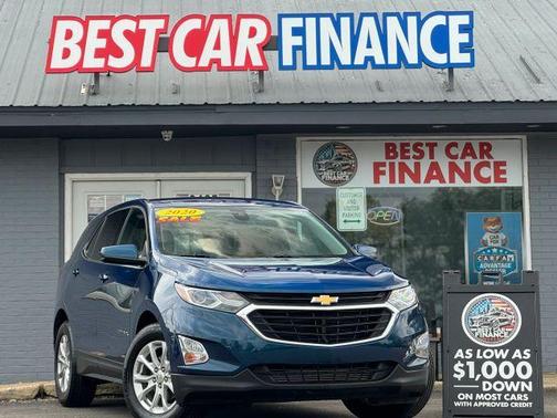 Blue 2020 Chevrolet Equinox 2LT