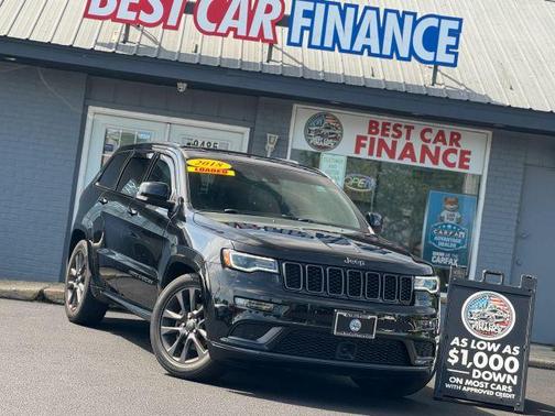Black 2018 Jeep Grand Cherokee High Altitude
