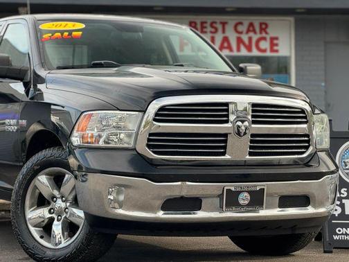 Black 2013 RAM 1500 Big Horn