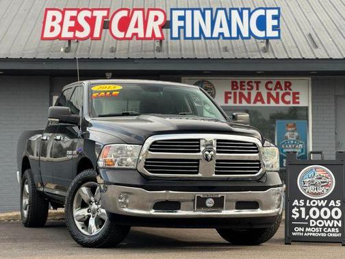 Black 2013 RAM 1500 Big Horn