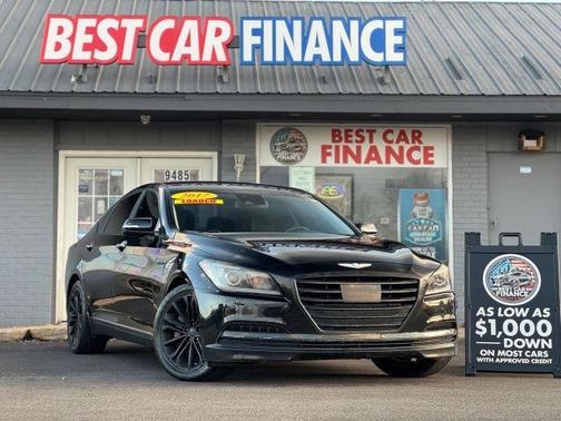 Caspian Black 2017 Genesis G80 3.8