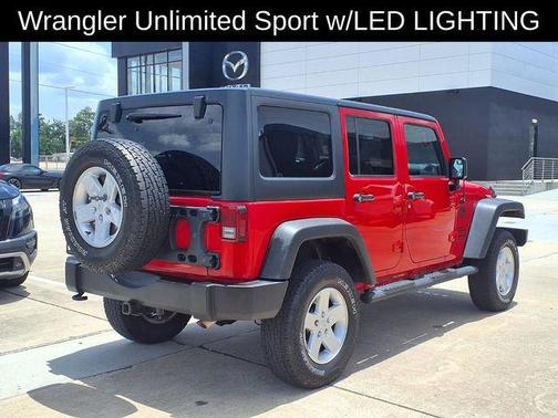Firecracker Red Clearcoat 2017 Jeep Wrangler Unlimited Sport