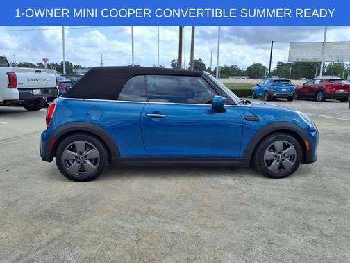 Island Blue Metallic 2024 MINI Convertible Cooper