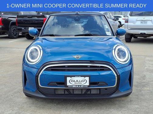 Island Blue Metallic 2024 MINI Convertible Cooper