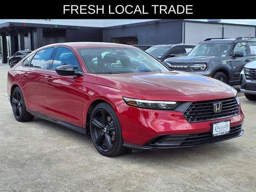 Radiant Red Metallic 2023 Honda Accord Hybrid Sport-L