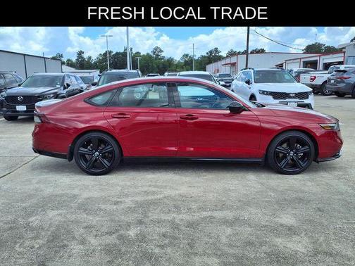 Radiant Red Metallic 2023 Honda Accord Hybrid Sport-L