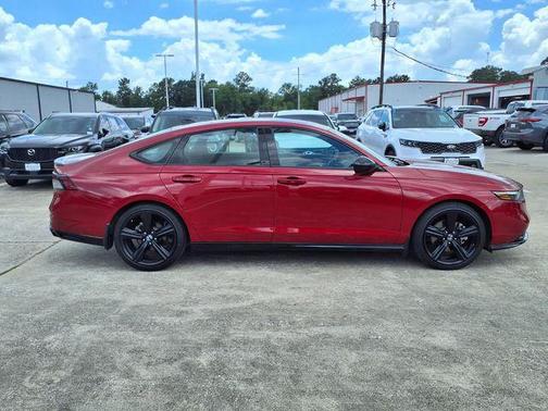 Radiant Red Metallic 2023 Honda Accord Hybrid Sport-L