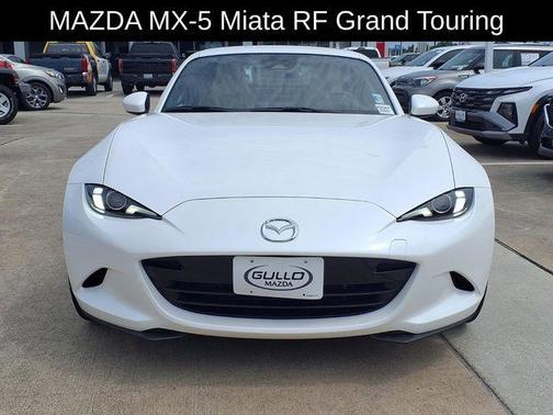 Snowflake White Pearl Mica 2025 Mazda MX-5 Miata RF Grand Touring