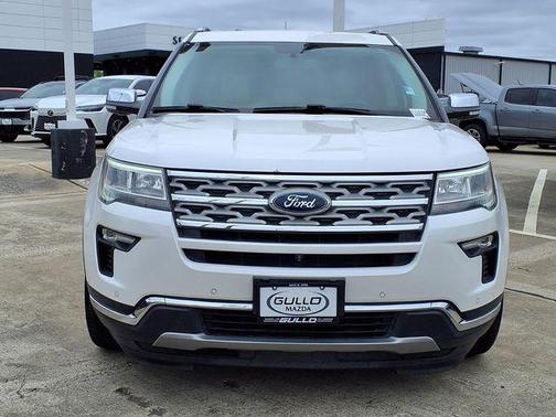 White Platinum 2019 Ford Explorer Limited