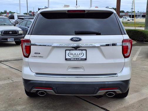 White Platinum 2019 Ford Explorer Limited