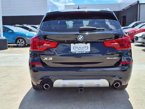 Jet Black 2019 BMW X3 sDrive30i