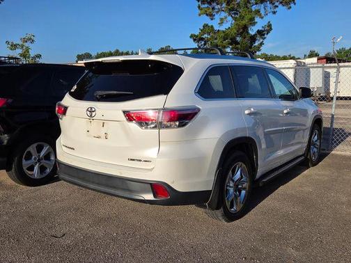 Blizzard Pearl 2015 Toyota Highlander Limited Platinum