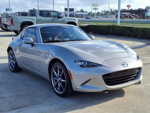 Platinum Quartz Metallic 2023 Mazda MX-5 Miata RF Grand Touring