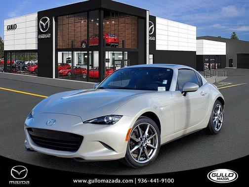 Platinum Quartz Metallic 2023 Mazda MX-5 Miata RF Grand Touring