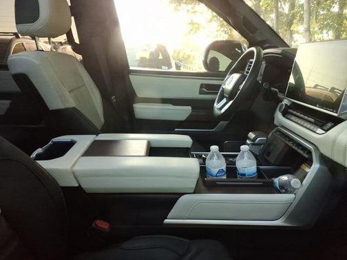 Supersonic Red 2022 Toyota Tundra Hybrid Capstone