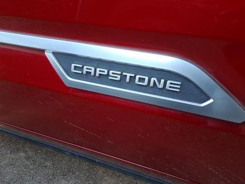 Supersonic Red 2022 Toyota Tundra Hybrid Capstone