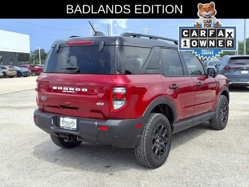 Ruby Red Metallic Tinted Clearcoat 2025 Ford Bronco Sport Badlands