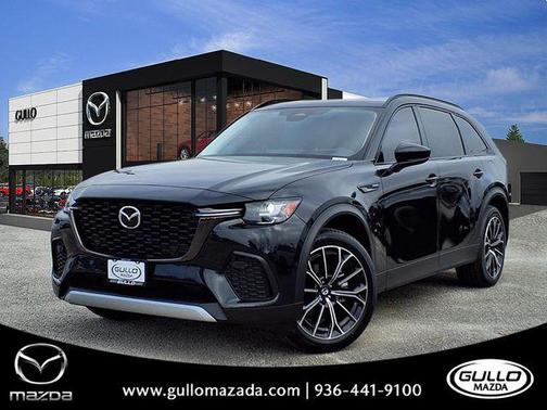 Jet Black Mica 2025 Mazda CX-70 PHEV Premium SUV