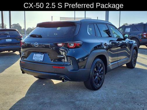 Jet Black Mica 2024 Mazda CX-50 2.5 S Preferred Package