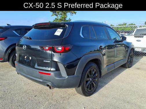 Jet Black Mica 2024 Mazda CX-50 2.5 S Preferred Package