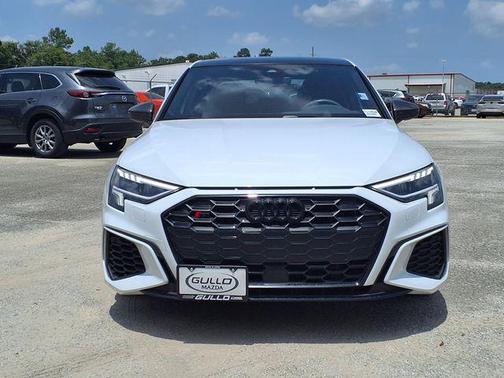 Glacier White Metallic 2024 Audi S3 Premium Plus TFSI quattro S tronic