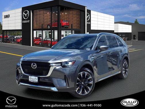 Machine Gray Metallic 2026 Mazda CX-90 PHEV Premium Plus