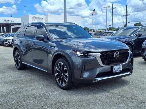 Machine Gray Metallic 2026 Mazda CX-90 PHEV Premium Plus