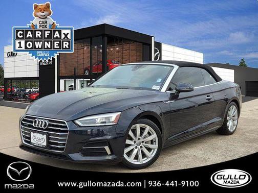 Brilliant Black 2018 Audi A5 2.0T Premium Plus