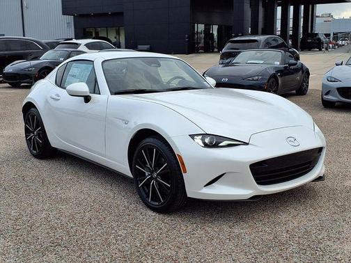 Snowflake White Pearl Mica 2026 Mazda MX-5 Miata RF Grand Touring