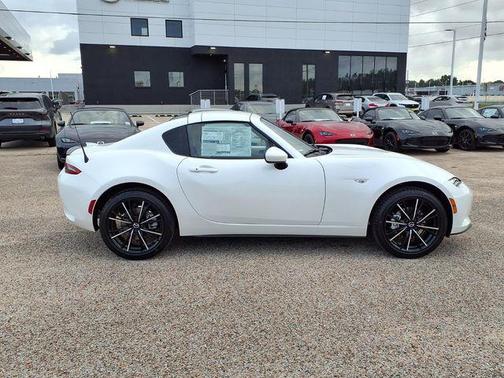 Snowflake White Pearl Mica 2026 Mazda MX-5 Miata RF Grand Touring