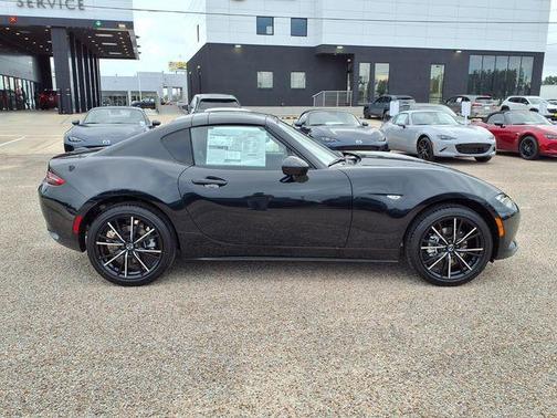 Jet Black Mica 2026 Mazda MX-5 Miata RF Grand Touring