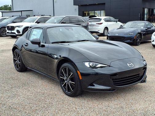 Jet Black Mica 2026 Mazda MX-5 Miata RF Grand Touring