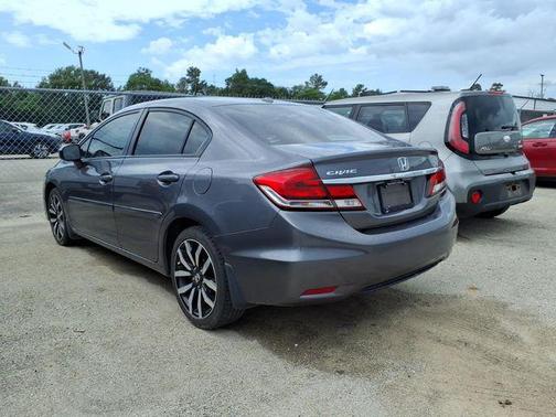 Gray 2014 Honda Civic EX-L