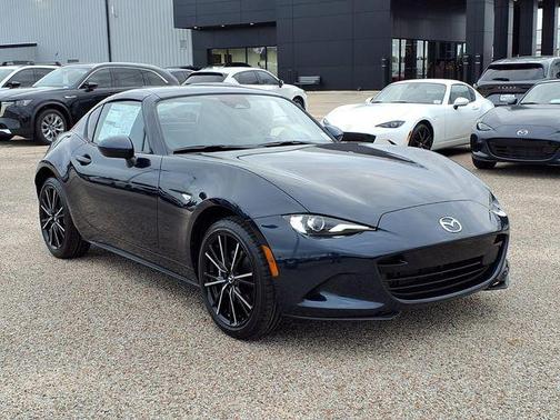 Deep Crystal Blue Mica 2026 Mazda MX-5 Miata RF Grand Touring