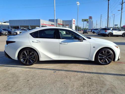 ultra white 2025 Lexus IS 350 F Sport
