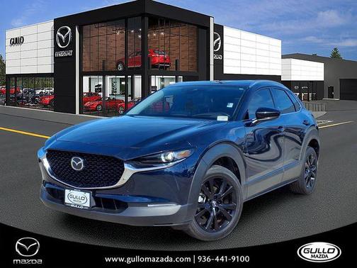 Deep Crystal Blue Mica 2023 Mazda CX-30 2.5 Turbo Premium Package