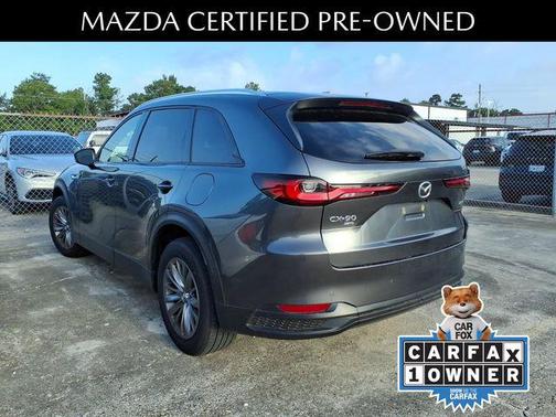 Machine Gray Metallic 2025 Mazda CX-90 3.3 Turbo Preferred