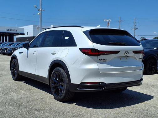 Rhodium White Premium 2026 Mazda CX-90 PHEV Premium Sport