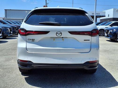 Rhodium White Premium 2026 Mazda CX-90 PHEV Premium Sport