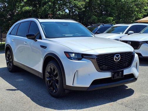 Rhodium White Premium 2026 Mazda CX-90 PHEV Premium Sport