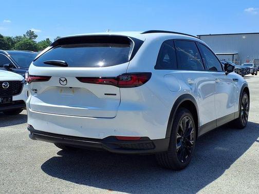 Rhodium White Premium 2026 Mazda CX-90 PHEV Premium Sport