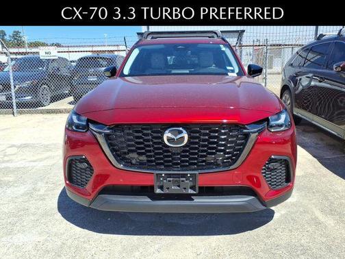 Soul Red Crystal Metallic 2025 Mazda CX-70 3.3 Turbo Preferred Package