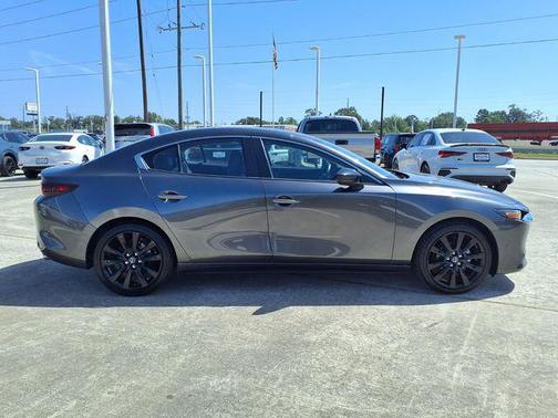 Machine Gray Metallic 2025 Mazda Mazda3 2.5 S Select Sport