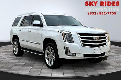 Crystal White Tricoat 2018 Cadillac Escalade Luxury