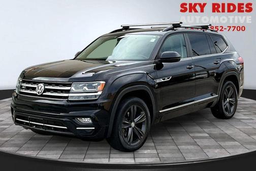 Deep Black Pearl 2020 Volkswagen Atlas 3.6L SE w/Technology