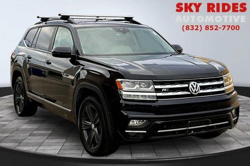Deep Black Pearl 2020 Volkswagen Atlas 3.6L SE w/Technology
